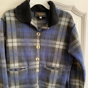 Plaid Fleece Jacket